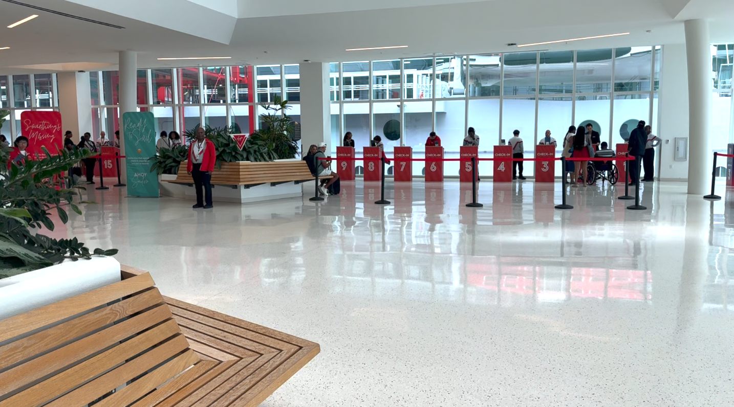 Terminal V Check In